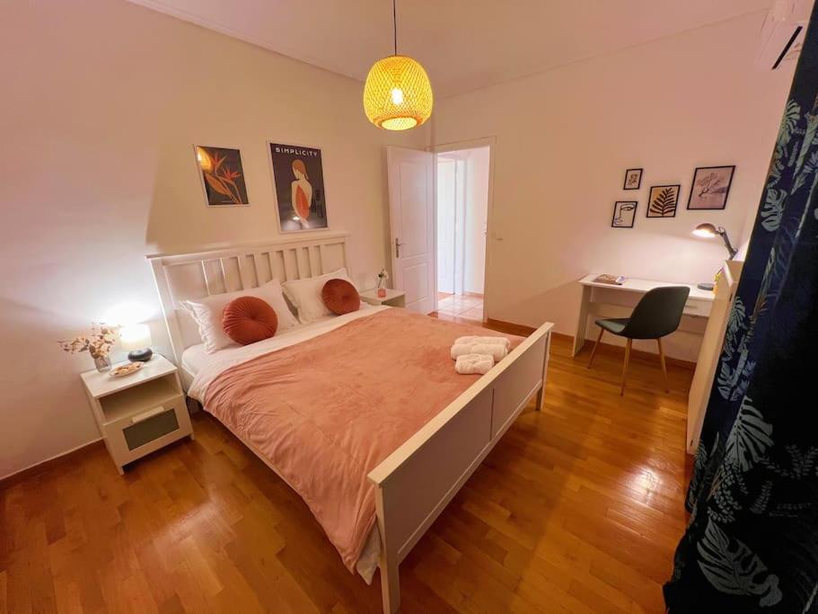 Cozy Fairytal Garden Apartment, Family Friendly, Free Parking, 15 Min To Airport Афины Экстерьер фото