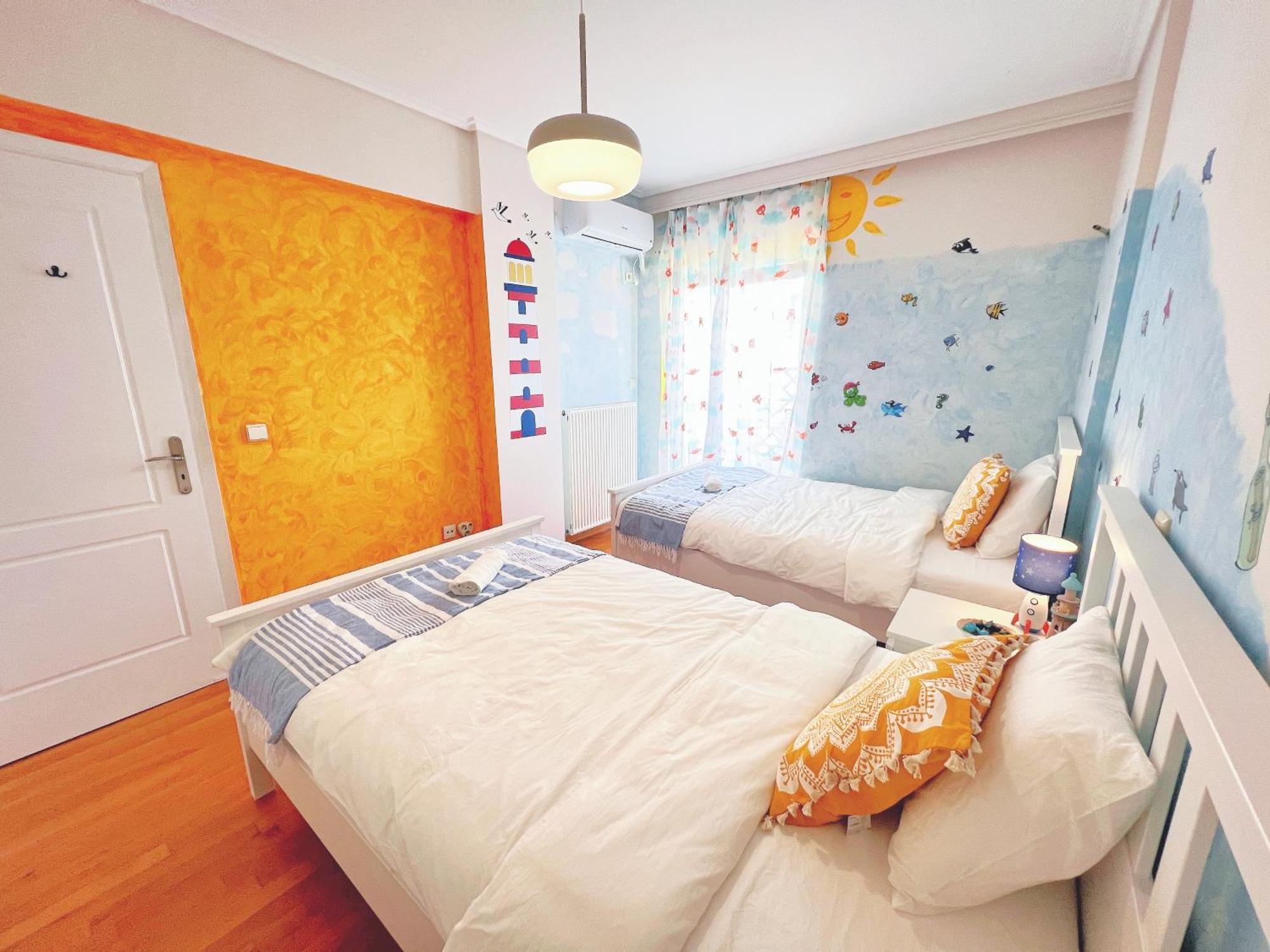 Cozy Fairytal Garden Apartment, Family Friendly, Free Parking, 15 Min To Airport Афины Экстерьер фото