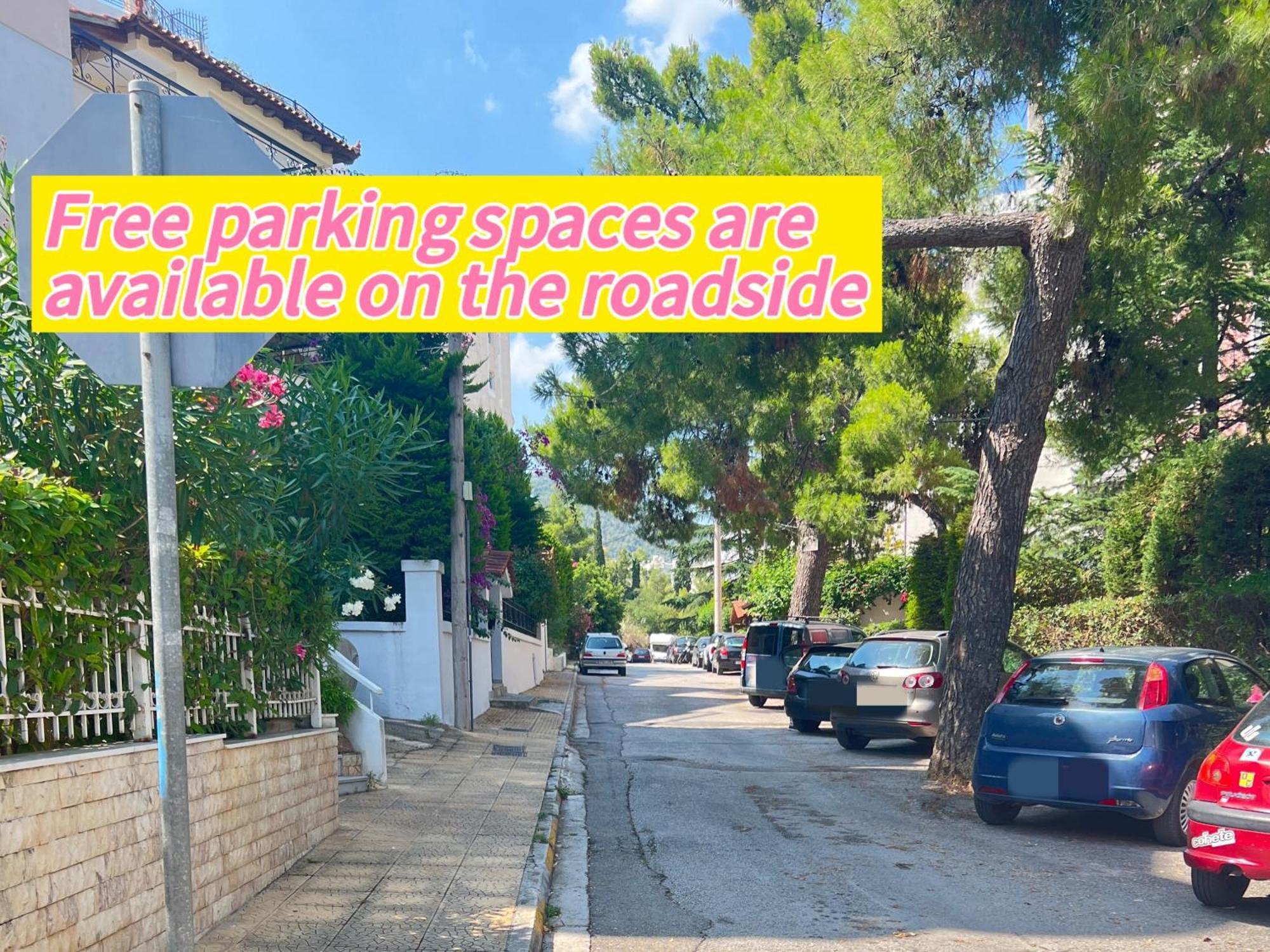 Cozy Fairytal Garden Apartment, Family Friendly, Free Parking, 15 Min To Airport Афины Экстерьер фото